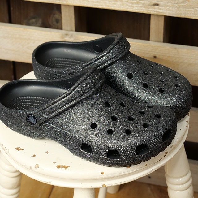 手芸雑貨 クロックス crocs サンダル クラシック グリッター クロッグ [205942