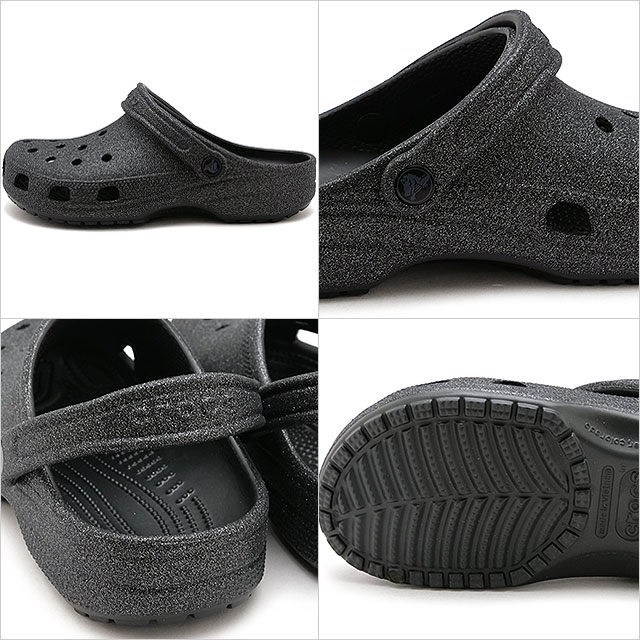 クロックス crocs サンダル クラシック グリッター クロッグ [205942