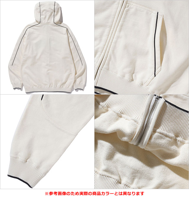 ̵ۡSALEۥȥ顼 XLARGE  ѥԥ åץåץաǥå åȥ [101234012008 HO23] PIPING ZIP UP HOODED SWEATSHIRT x-large å顼 ȥåץ աǥ ѡ BLACKts