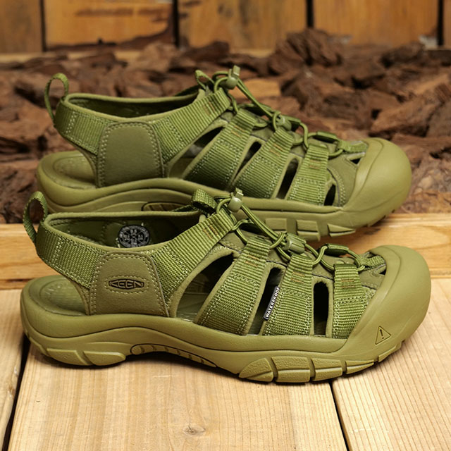 【超美品】メンズサンダル KEEN NEWPORT H2 オリーブ KEEN キーン メンズ サンダル ニューポート エイチツー 1027124