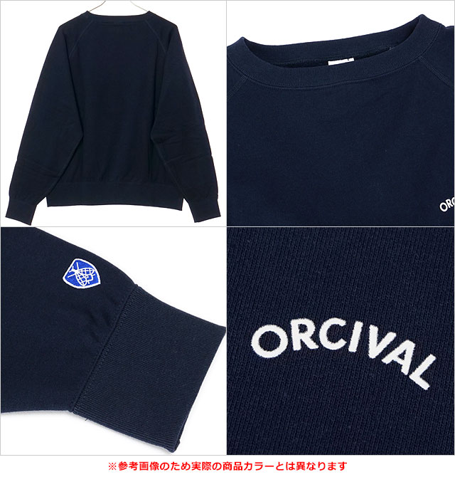 オーシバル ORCIVAL ボートネック プルオーバー [OR-C0430-MAZ FW25] BOAT NECK PULLOVER 日本製 メンズ トップス スウェット トレーナー 裏起毛 HEATHER-GREY 正規取扱店