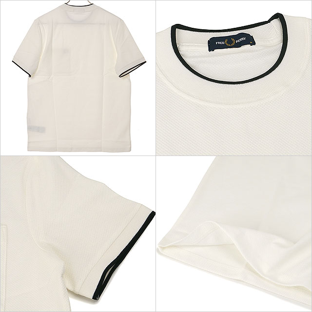 フレッドペリー FRED PERRY メンズ ポケットディテールピケTシャツ