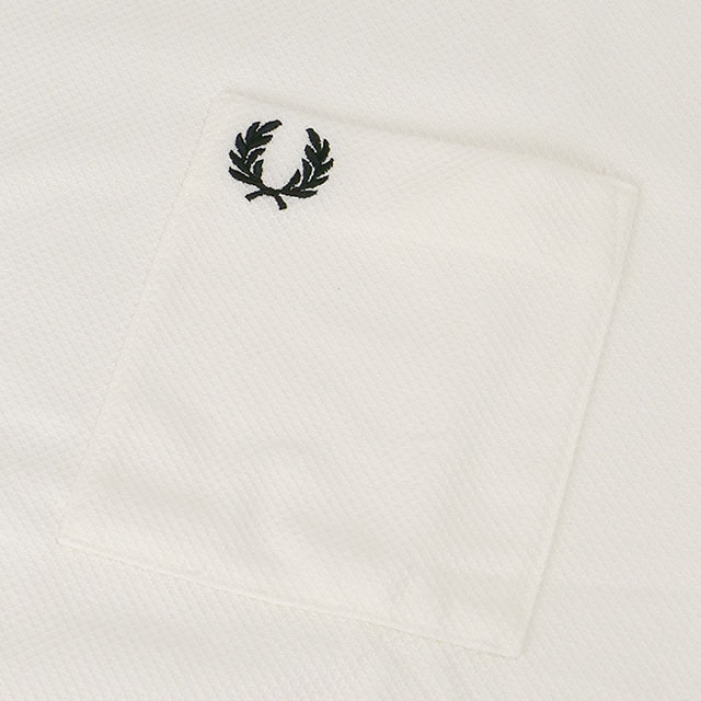 フレッドペリー FRED PERRY メンズ ポケットディテールピケTシャツ