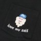 ޥ GYM MASTER 7.4oz love my self ɽݥåTee [G521791-05 SU25]  ȥåץ åȥ ȾµT ֥å ڥ᡼ 谷Ź