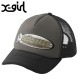 å X-girl ϥӥХ ȥåå [105252051006 SU25] HIBISCUS OVAL LOGO TRUCKER CAP ǥ ˹ å奭å xgirl BLACK ֥å  谷Ź