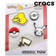 å crocs ӥåĥ㡼 ٥ ݥ 5ѥå [10009998 SS24] JIBBITZ Elevated Pokemon 5Pack 塼꡼ ޥ ݥåȥ󥹥 ڥ᡼