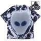 20OFFSALEۥȥ顼 XLARGE   ꥢ 硼ȥ꡼T [101242011044 SU24] TIE DYE ALIEN S/S TEE x-large å顼 ȥåץ Ⱦµ  BLACK ڥ᡼ۡs