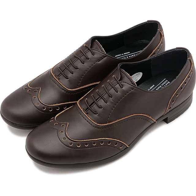 【chausser】 バイカラー ウイングチップ パンチング レースアップ 革靴 chausser】 バイカラー ウイングチップ パンチング レースアップ 革靴