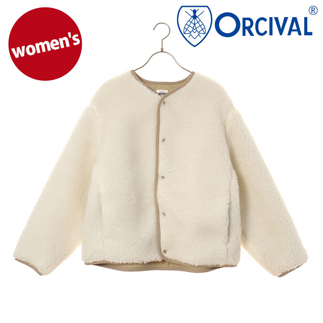 オーシバル ORCIVAL レディース ラウンドネック ブルゾン [#OR-A0741