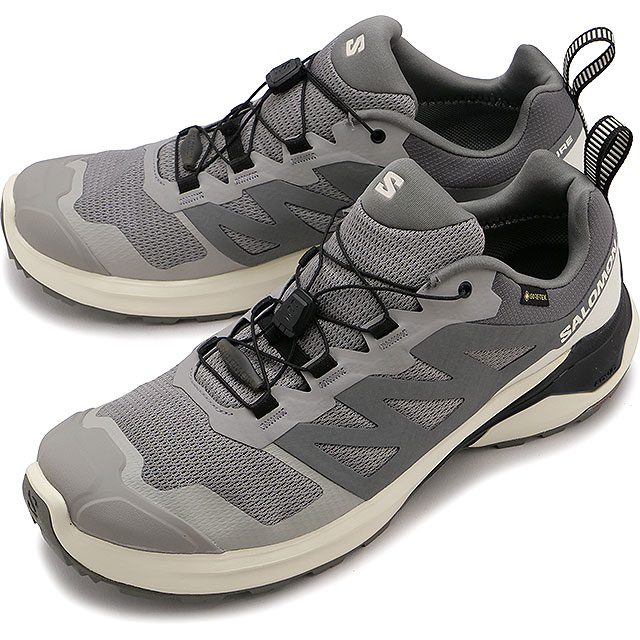 ̵ۥ SALOMON  ȥ쥤˥󥰥塼 ƥå [L47338100 FW23] X-ADVENTURE GTX  ˡ ɿ ȥɥ GrayFlannel/VanillaIce/Black  졼