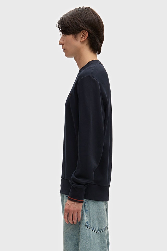 フレッドペリー FRED PERRY メンズ クルーネック スウェットシャツ 