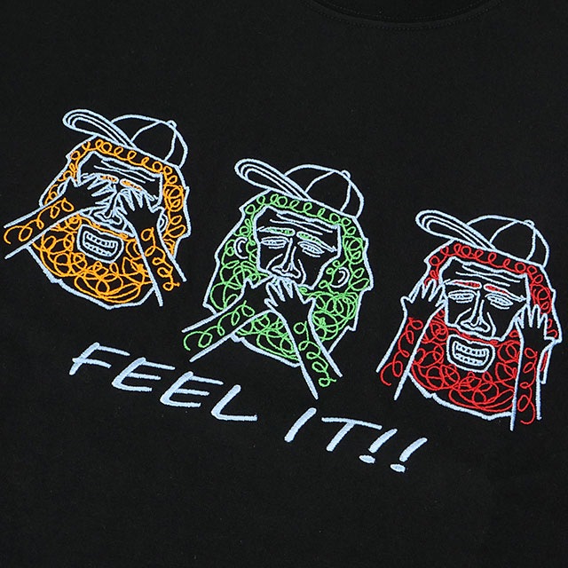 ジムマスター GYM MASTER 7.4oz FEEL IT！刺繍Tee [G521792-05