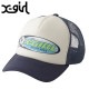 å X-girl ϥӥХ ȥåå [105252051006 SU25] HIBISCUS OVAL LOGO TRUCKER CAP ǥ ˹ å奭å xgirl NAVY ͥӡ  谷Ź