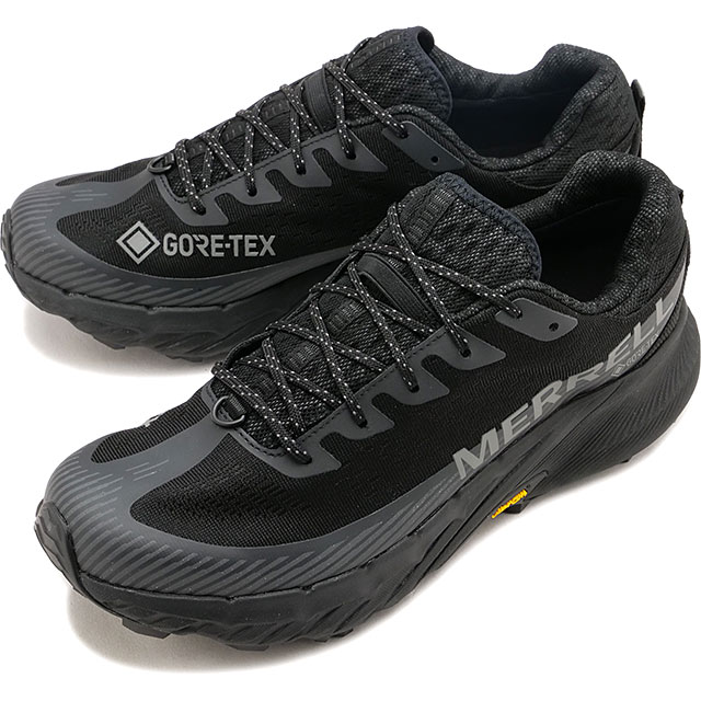  MERRELL ˡ ƥ ԡ5 ƥå [J067745 FW24] M AGILITY PEAK 5 GORE-TEX   ȥ쥤˥󥰥塼 ɿ BLACK/BLACK