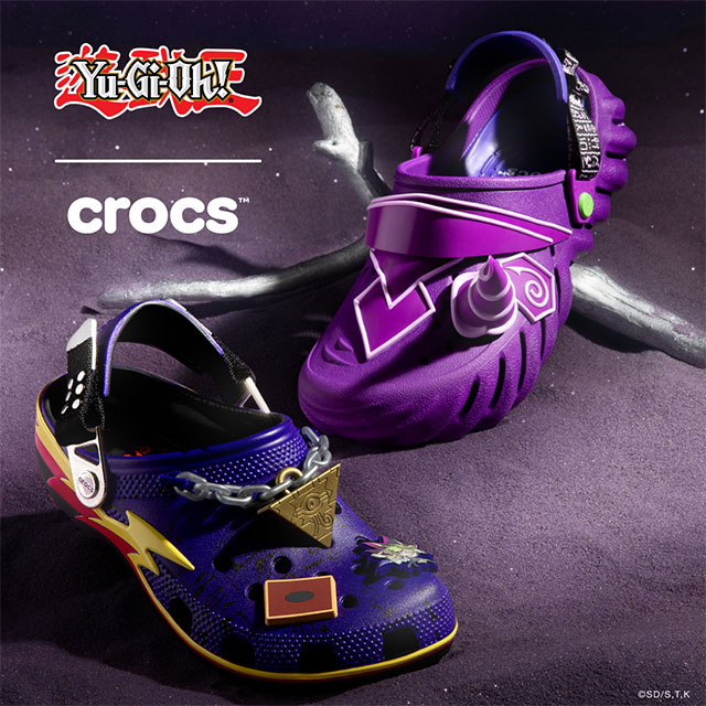 クロックス crocs サンダル メンズ 遊戯王 ブラック・マジシャン