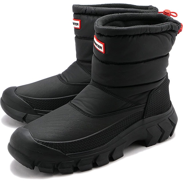 ǥХåСץ쥼ȡۡʸ̵ۥϥ󥿡 HUNTER  ȥԥå 硼 Ρ֡ [MFS9135WWU FW22] M INTREPID SHORT SNOW BOOT 󥿡֡ ɴ塼 black