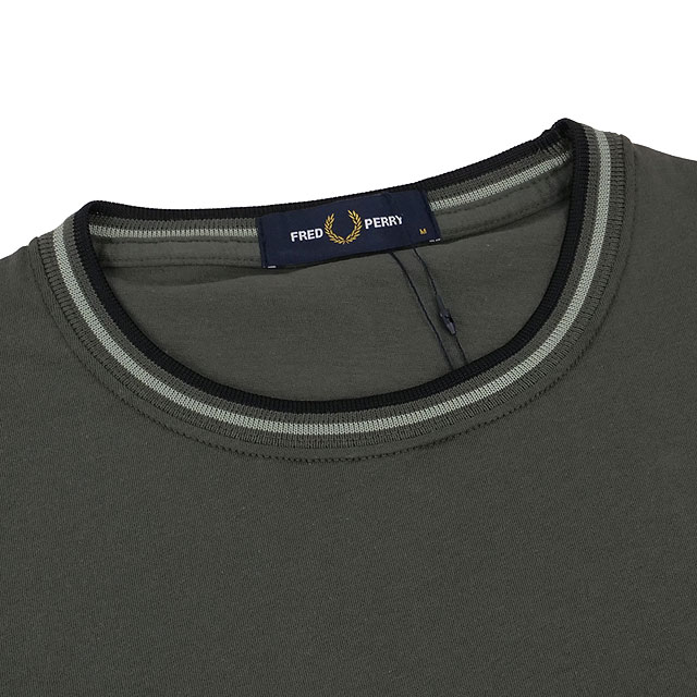 フレッドペリー FRED PERRY メンズ ツインティップド Tシャツ [M1588V 