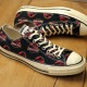 С CONVERSE ˡ 륹  LG å 饷åѡ [31315580 FW25] ALL STAR AGED LG OX / JURASSIC PARK   塼  BLACK 谷Ź