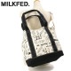 ߥ륯ե MILKFED. ǥ ꥢ ġ ȡȥХå [103242053003 SU24] VARIOUS LOGO 2WAY TOTE  Хå  BLACK