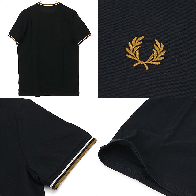 フレッドペリー FRED PERRY メンズ ツインティップド Tシャツ [M1588V