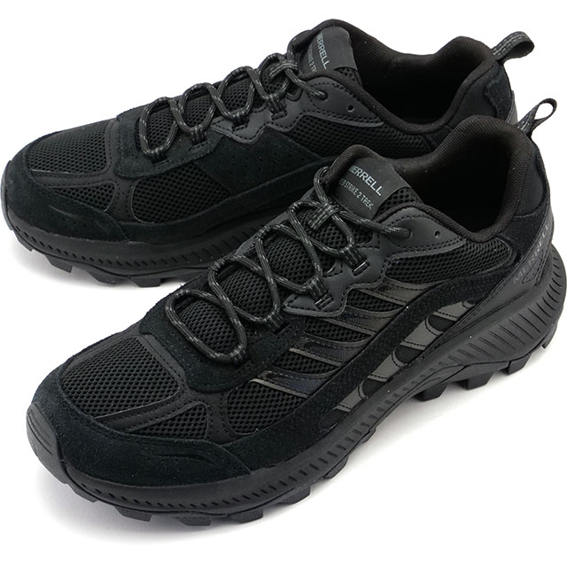  MERRELL ˡ ԡ ȥ饤2 ȥå [J007203 SS25] M SPEED STRIKE 2 TREK   ȥå󥰥塼 饤ȥϥ ȥɥ TRIPLE-BLACK 谷Ź