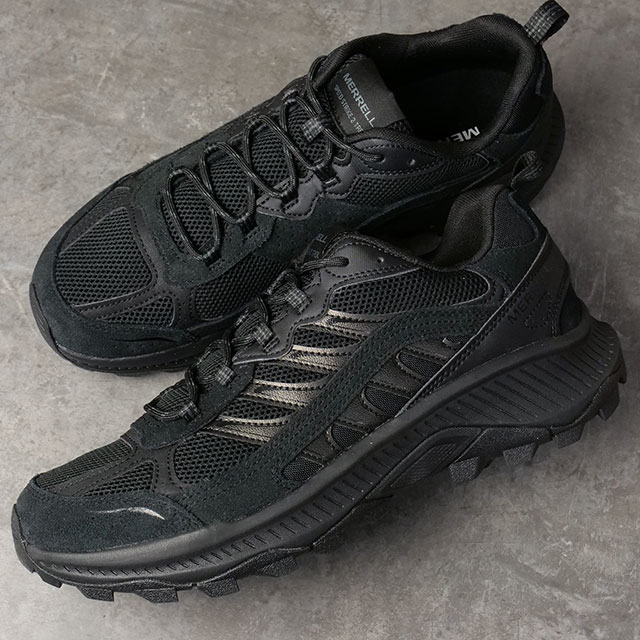  MERRELL ˡ ԡ ȥ饤2 ȥå [J007203 SS25] M SPEED STRIKE 2 TREK   ȥå󥰥塼 饤ȥϥ ȥɥ TRIPLE-BLACK 谷Ź