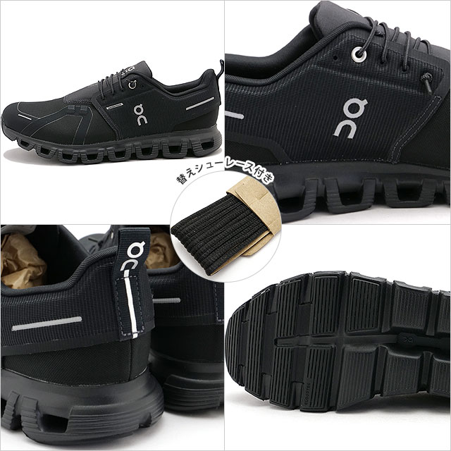  On ˡ 饦6 ץ롼 [3MF10061043 SS25] M Cloud 6 WP   ɿ ˥󥰥塼 Black/Black 谷Ź
