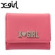 å X-girl 饤󥹥ȡ٥ ߥ˥å [105252054013 SU25] RHINESTONE LABEL MINI WALLET ǥ ߥ˺ xgirl PINK ԥ 谷Ź