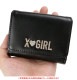 å X-girl 饤󥹥ȡ٥ ߥ˥å [105252054013 SU25] RHINESTONE LABEL MINI WALLET ǥ ߥ˺ xgirl PINK ԥ 谷Ź
