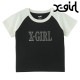 å X-girl 饤󥹥ȡ ޥ󥿥 饰󥷥硼ȥ꡼֥٥ӡT [105252011029 SU25] RHINESTONE ROMAN TYPE LOGO RAGLAN S/S BABY TEE ǥ ȥåץ Ⱦµ xgirl BLACK ֥å  ڥ᡼ 谷Ź