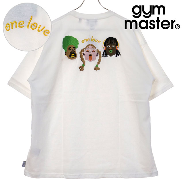 ޥ GYM MASTER 7.4oz one love ɽӥåTee [G521797-01 SU25]  ȥåץ åȥ ȾµT ۥ磻 ڥ᡼ 谷Ź