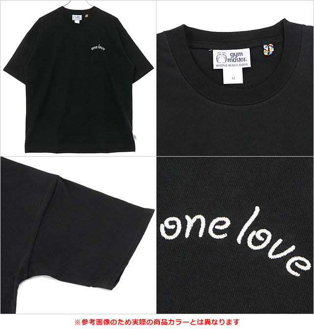 ޥ GYM MASTER 7.4oz one love ɽӥåTee [G521797-01 SU25]  ȥåץ åȥ ȾµT ۥ磻 ڥ᡼ 谷Ź