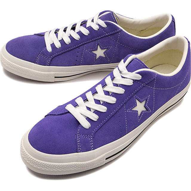 С CONVERSE ˡ 󥹥  [33702080 FW25] ONE STAR SUEDE 󥺡ǥ  塼 PURPLE 谷Ź