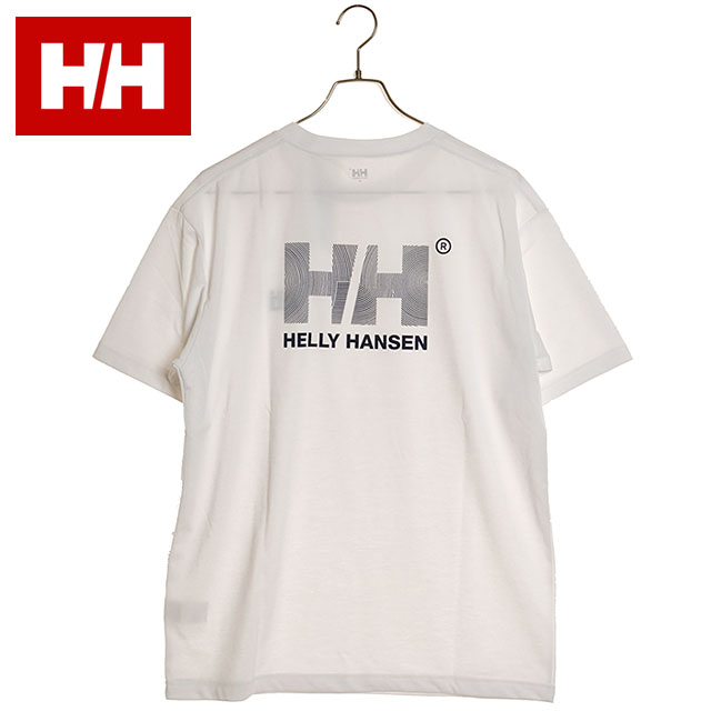 ̵ۥإ꡼ϥ󥻥 HELLY HANSEN  硼ȥ꡼HH֥ƥ [HH62409-CW SS24] S/S HH Wave Logo Tee HH ȥåץ Ⱦµ T ® ꥢۥ磻 ڥ᡼