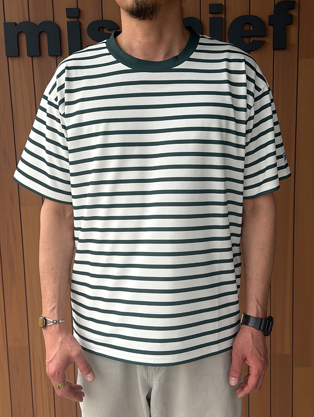 ダイワ DAIWA メンズ シェード ストライプ Tシャツ [DE-8626EX SS26