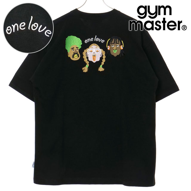 ޥ GYM MASTER 7.4oz one love ɽӥåTee [G521797-05 SU25]  ȥåץ åȥ ȾµT ֥å ڥ᡼ 谷Ź