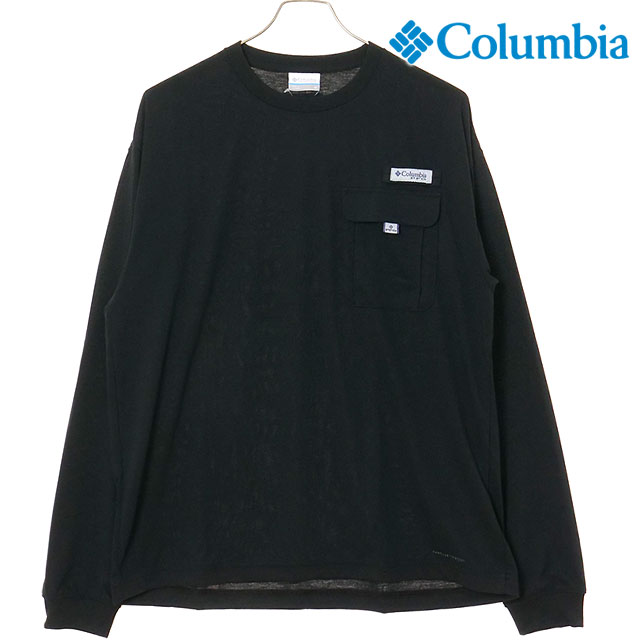 ӥ Columbia СΥ٥󥰥꡼֥롼 [PM0505-010 FW25] Burn Novel Long Sleeve Crew  ȥåץ åȥ ĹµT ® ȥɥ Black ڥ᡼ 谷Ź