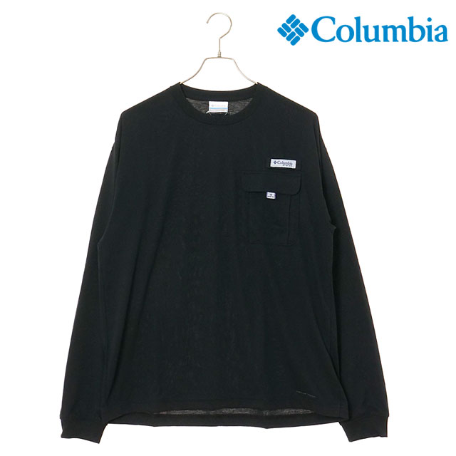 ӥ Columbia СΥ٥󥰥꡼֥롼 [PM0505-010 FW25] Burn Novel Long Sleeve Crew  ȥåץ åȥ ĹµT ® ȥɥ Black ڥ᡼ 谷Ź