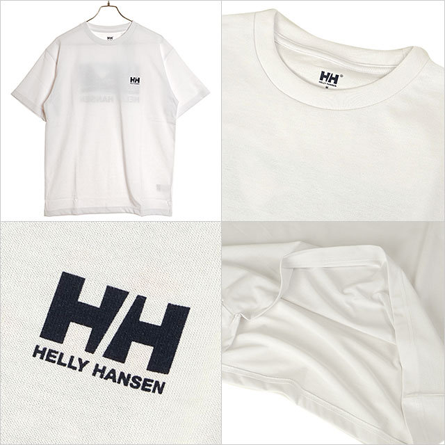 ̵ۥإ꡼ϥ󥻥 HELLY HANSEN  硼ȥ꡼HHɥץƥ [HH62411-CW SS24] S/S HH Landscape Tee HH ȥåץ Ⱦµ T UVå ® ꥢۥ磻 ڥ᡼