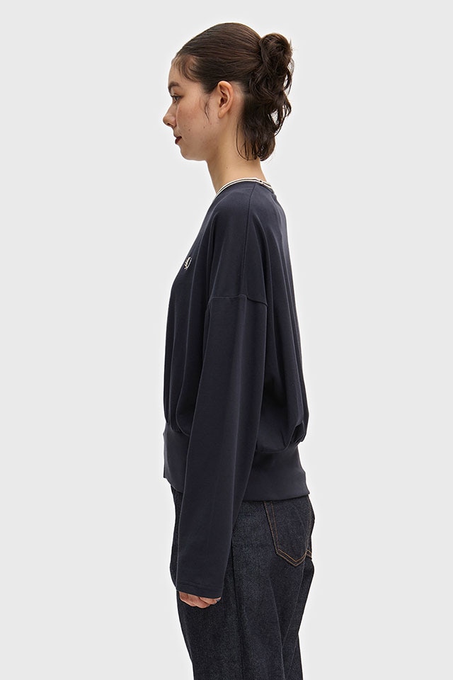 フレッドペリー FRED PERRY レディース ツインティップ 長袖Tシャツ