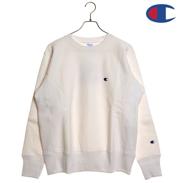 ̵ۡ30OFFSALEۥԥ Champion  С 롼ͥååȥ [C3-Y033 FW23] REVERSE WEAVE CREW NECK SWEATSHIRT ȥåץ ȥ졼ʡ WHITEs