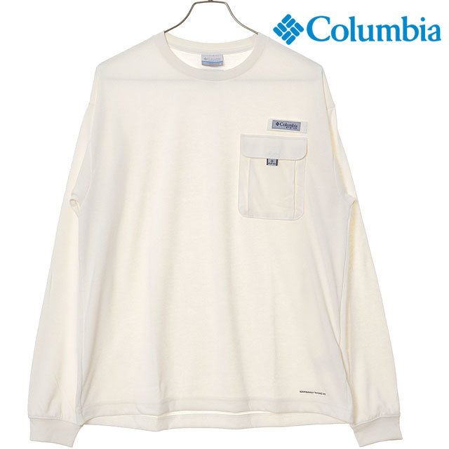 ӥ Columbia СΥ٥󥰥꡼֥롼 [PM0505-125 FW25] Burn Novel Long Sleeve Crew  ȥåץ åȥ ĹµT ® ȥɥ Sea-Salt ڥ᡼ 谷Ź