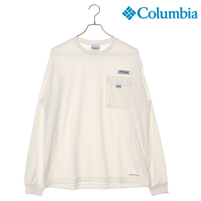 ӥ Columbia СΥ٥󥰥꡼֥롼 [PM0505-125 FW25] Burn Novel Long Sleeve Crew  ȥåץ åȥ ĹµT ® ȥɥ Sea-Salt ڥ᡼ 谷Ź