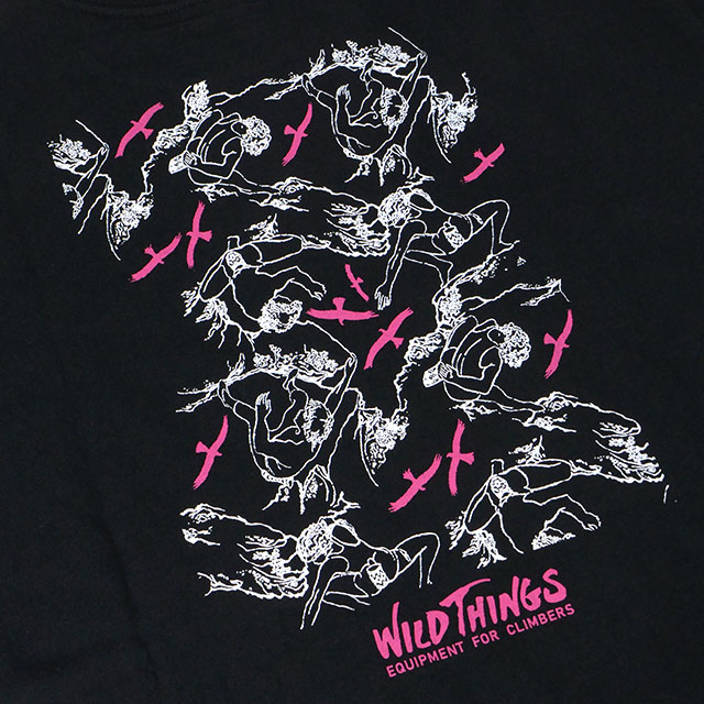 ̵ۥ磻ɥ󥰥 WILD THINGS  ƥ饤ޡ T [WT24047SK SS24] 80'S CLIMBER ȥåץ Ⱦµ 롼ͥå ڥ᡼