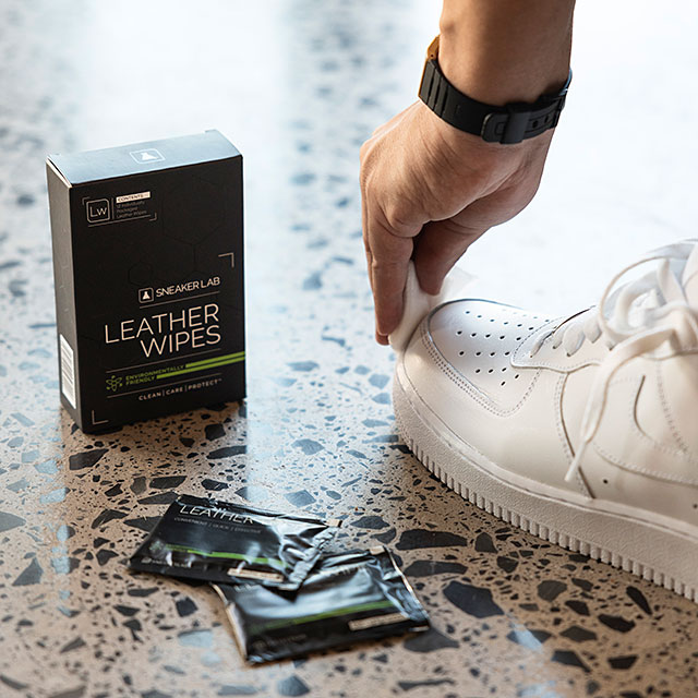 スニーカーラボ SNEAKER LAB 革ケア用品 レザー ワイプス 12パック