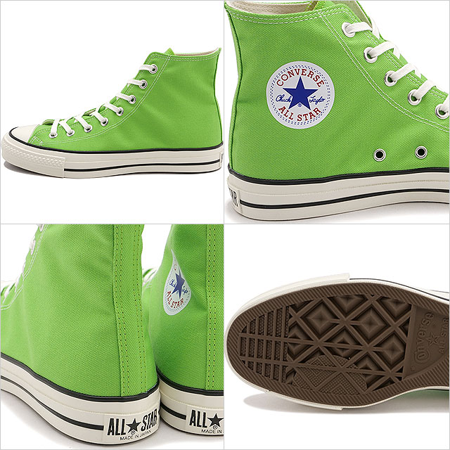 С CONVERSE ˡ Х 륹 J ϥå [31314250 SS25] CANVAS ALL STAR J HI 󥺡ǥ ᥤɥ󥸥ѥ  塼 եåȥ MUSCAT GREEN 谷Ź