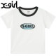 å X-girl ǡ󥰥åХ 硼ȥ꡼֥٥ӡT [105252011012 SU25] GRADATION GLITTER OVAL LOGO S/S BABY TEE ǥ ȥåץ Ⱦµ xgirl WHITE ۥ磻  ڥ᡼ 谷Ź