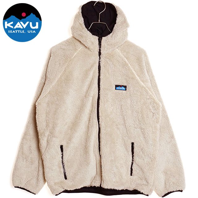 カブー KAVU ファージャケット [19821708 FW24] Fur Jacket メンズ アウター ジップアップパーカー ボアフリース アウトドア Natural 正規取扱店