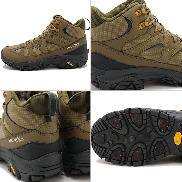  MERRELL ˡ  Ρå ߥå ץ롼 [J038291 FW25] M THERMO SNOW GRIP MID WATERPROOF   󥿡塼 ɿ ӥ֥ॽ DRAB 谷Ź