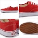 Х VANS ƥå ˡ [VN000EE3RED SS22] AUTHENTIC 󥺡ǥ   RED/TRUE WHITE